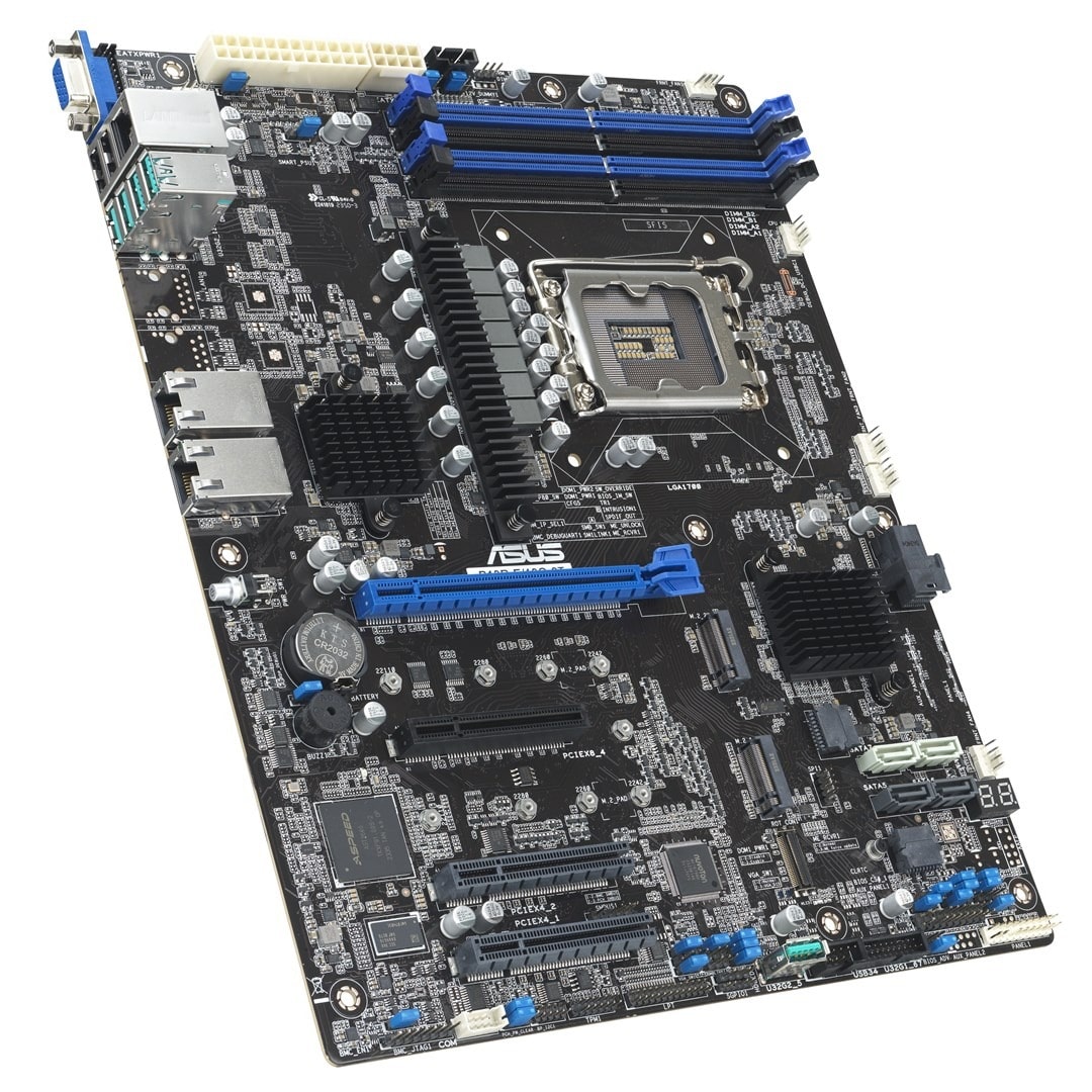 Asus P13R-E/10G-2T - ATX Server Motherboard for Intel Xeon