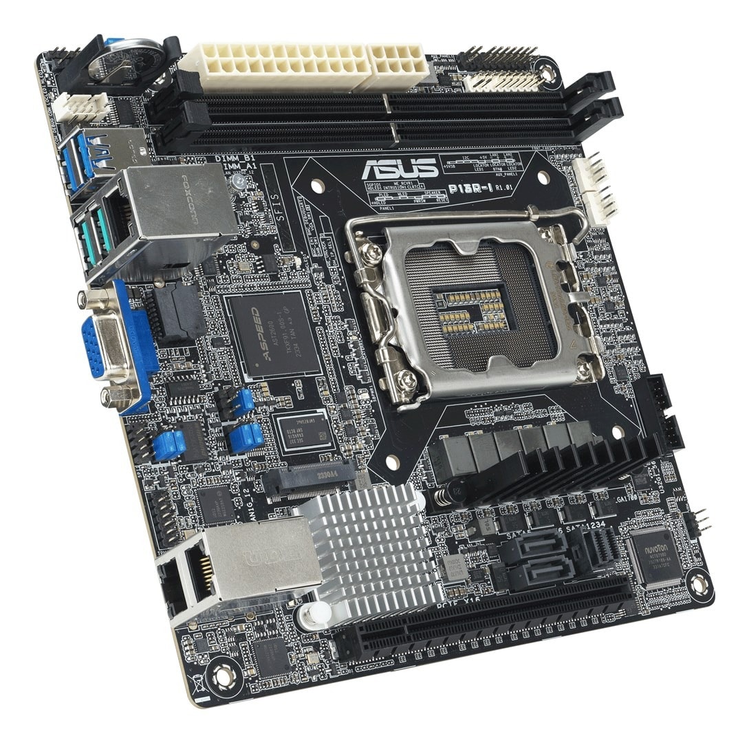 Asus P13R-I - Mini-ITX Motherboard for Intel Xeon E-24XX