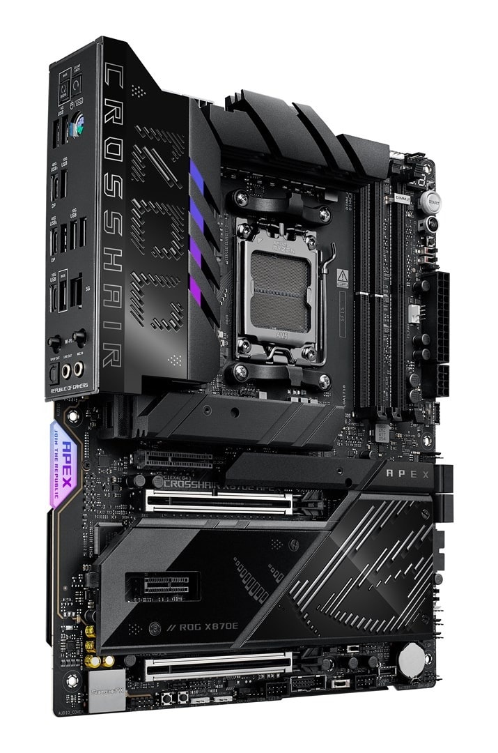 ASUS ROG CROSSHAIR X870E APEX - Motherboard for demanding gamers