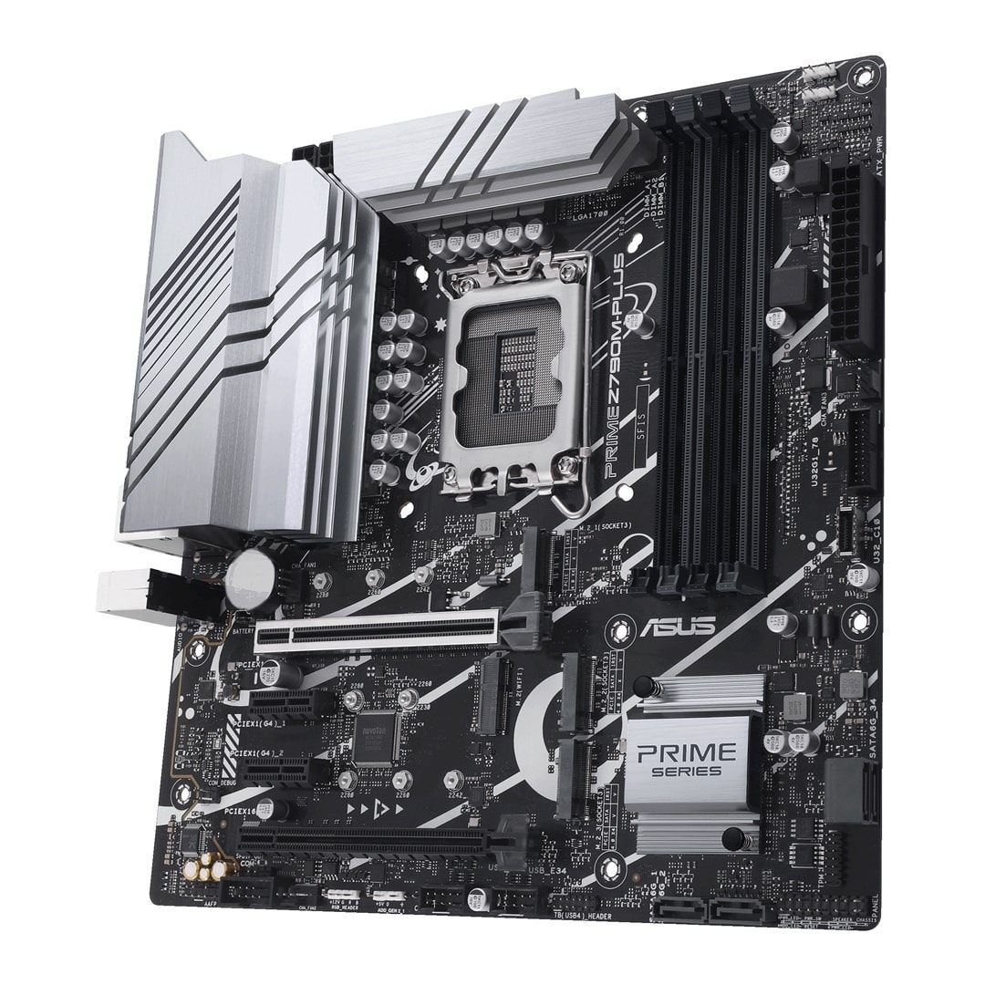 ASUS PRIME Z790M-PLUS - Micro-ATX Motherboard for Demanding Users