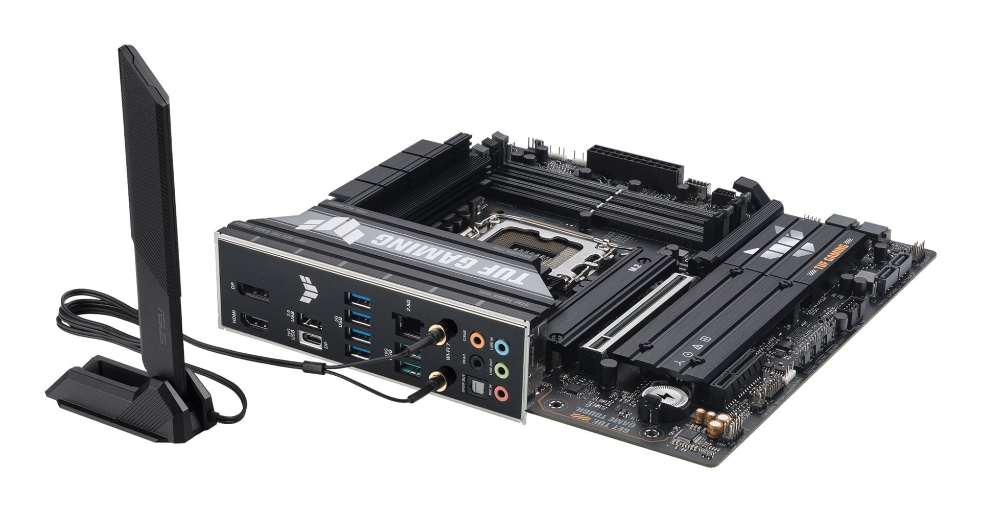 ASUS TUF GAMING B860M-PLUS WIFI - Micro-ATX Motherboard with Wi-Fi