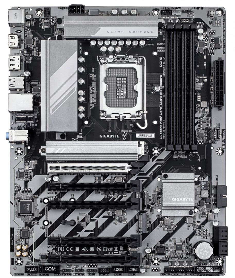 Gigabyte B860 DS3H - ATX DDR5 Motherboard for Demanding Users