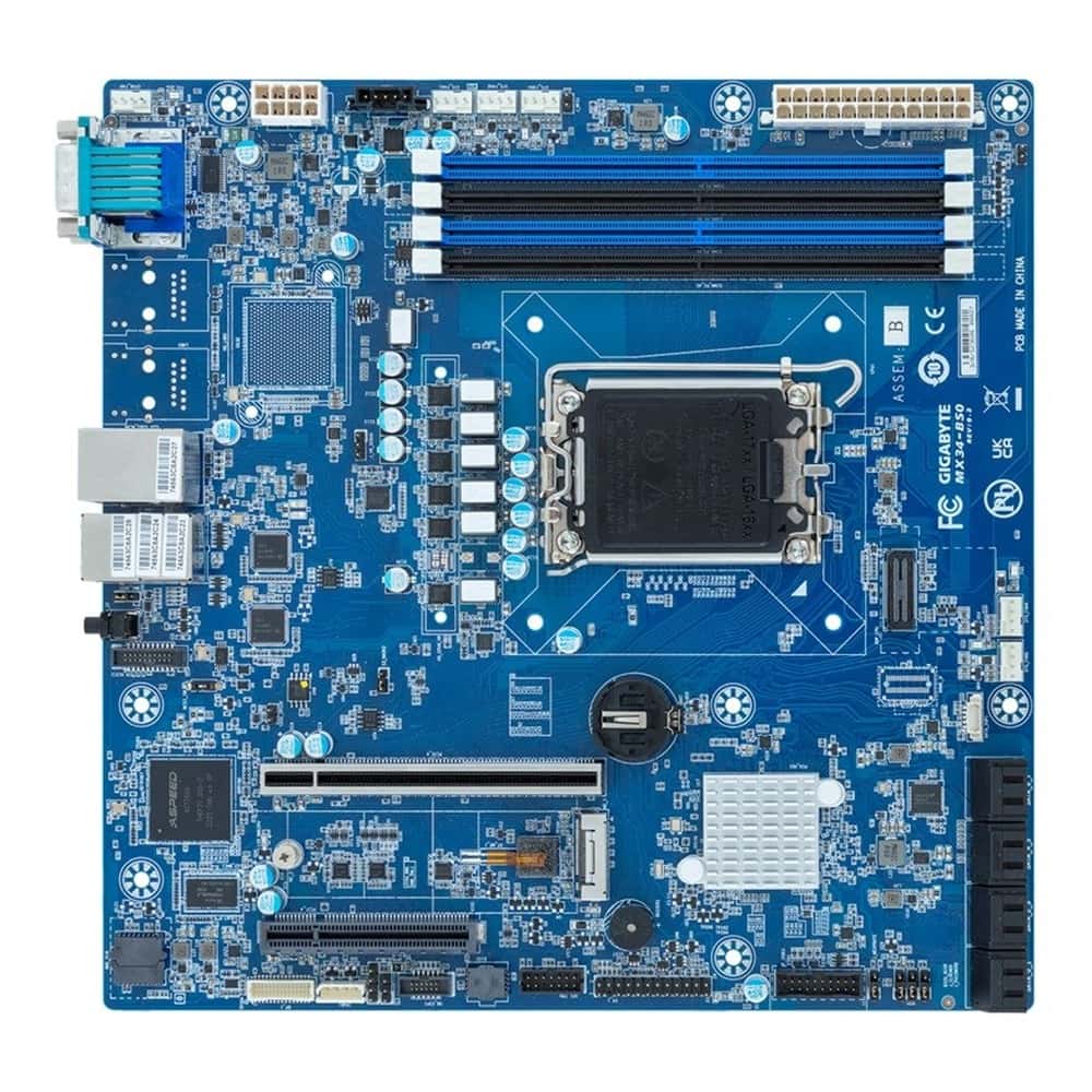 Gigabyte MX34-BS0(MR) - Motherboard for Intel Xeon E-24XX