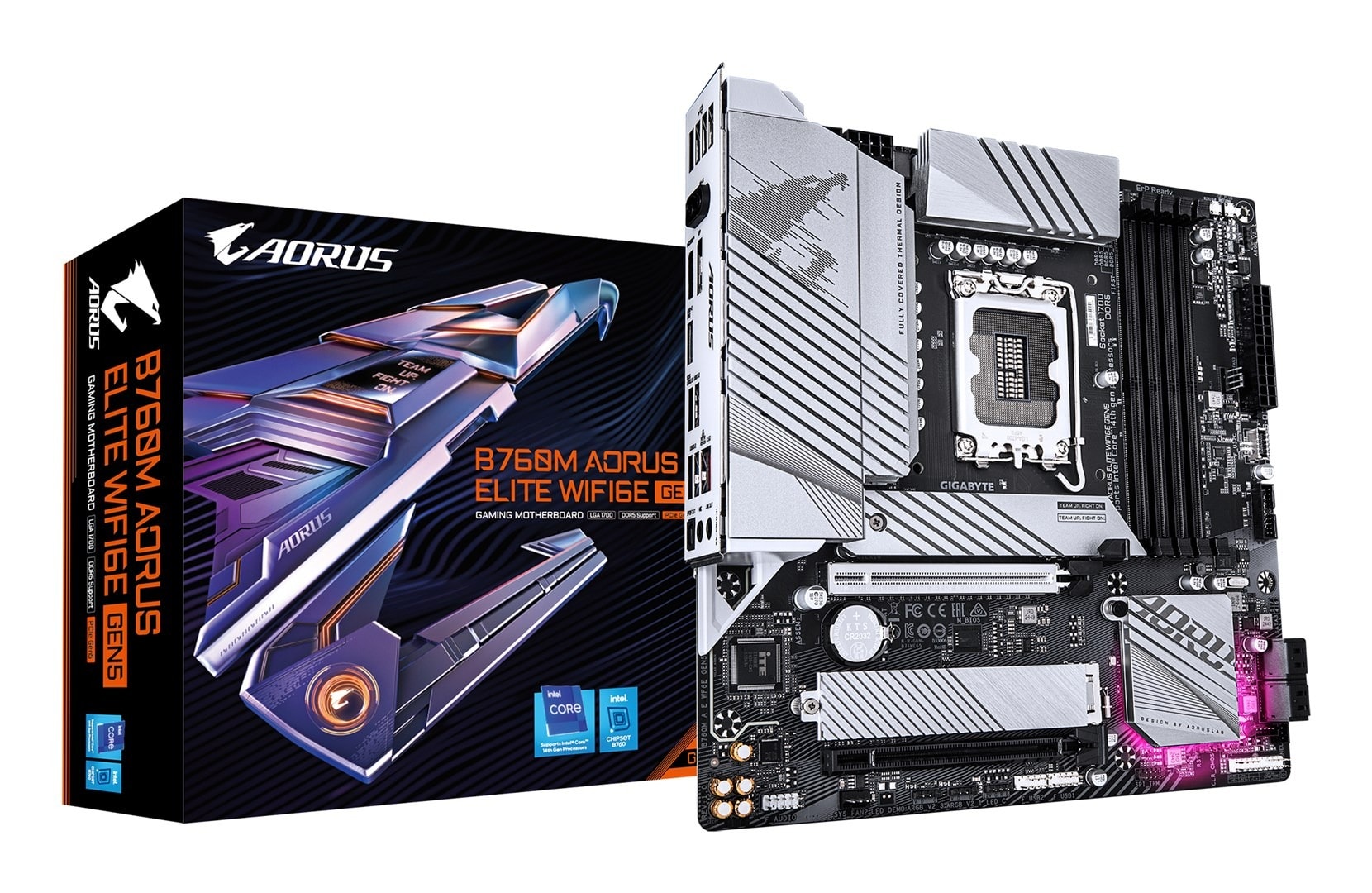 Płyta główna Gigabyte B760M AORUS ELITE WF6E GEN5 formatu Micro ATX