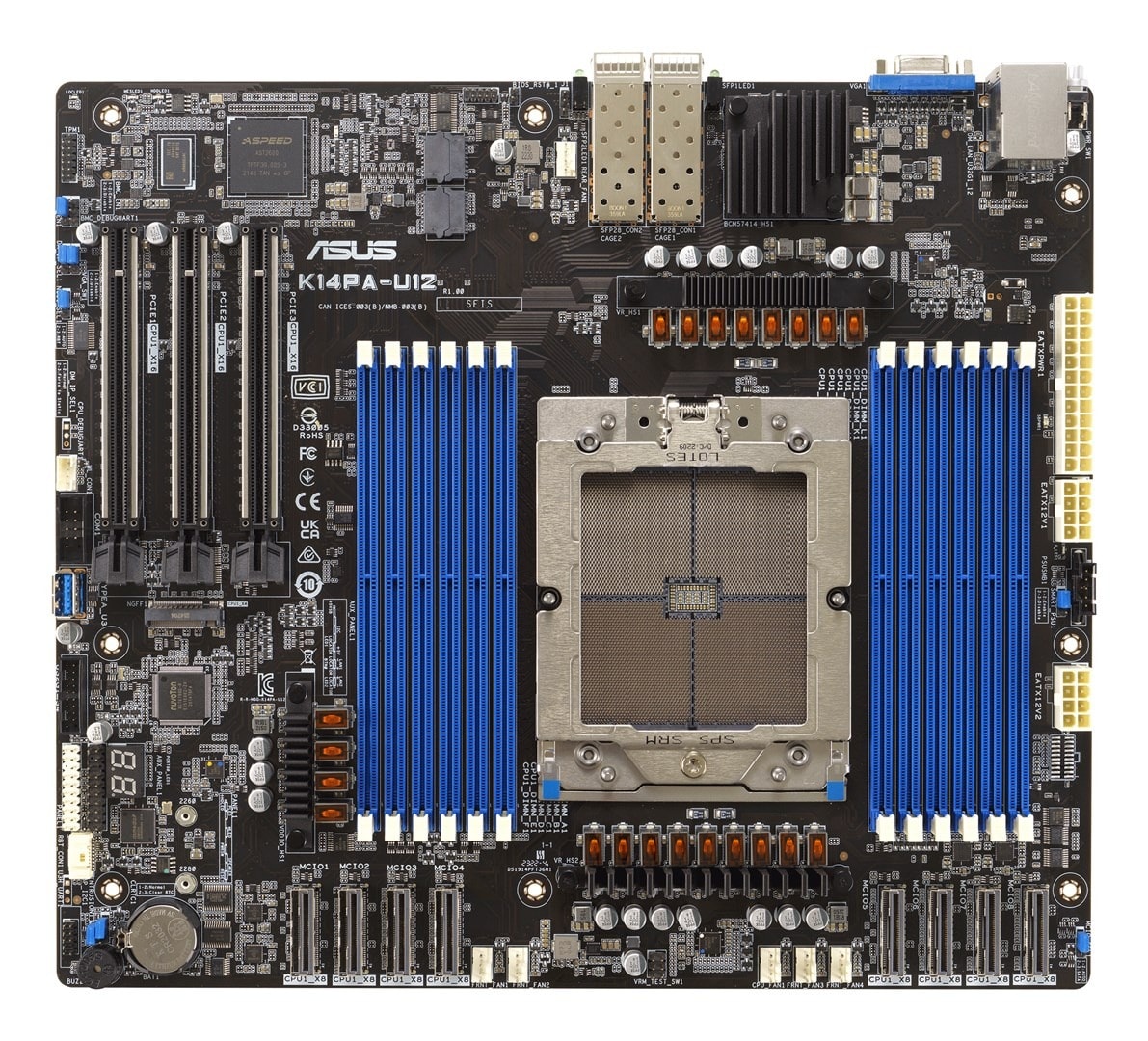 Asus K14PA-U12/ASMB11 Server Motherboard AMD Epyc
