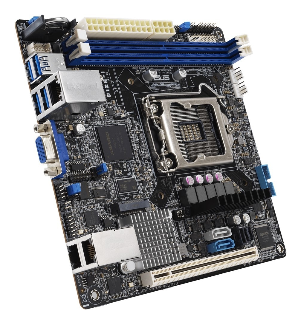ASUS P12R-I/ASMB10 - MiniITX LGA-1200 Server Motherboard