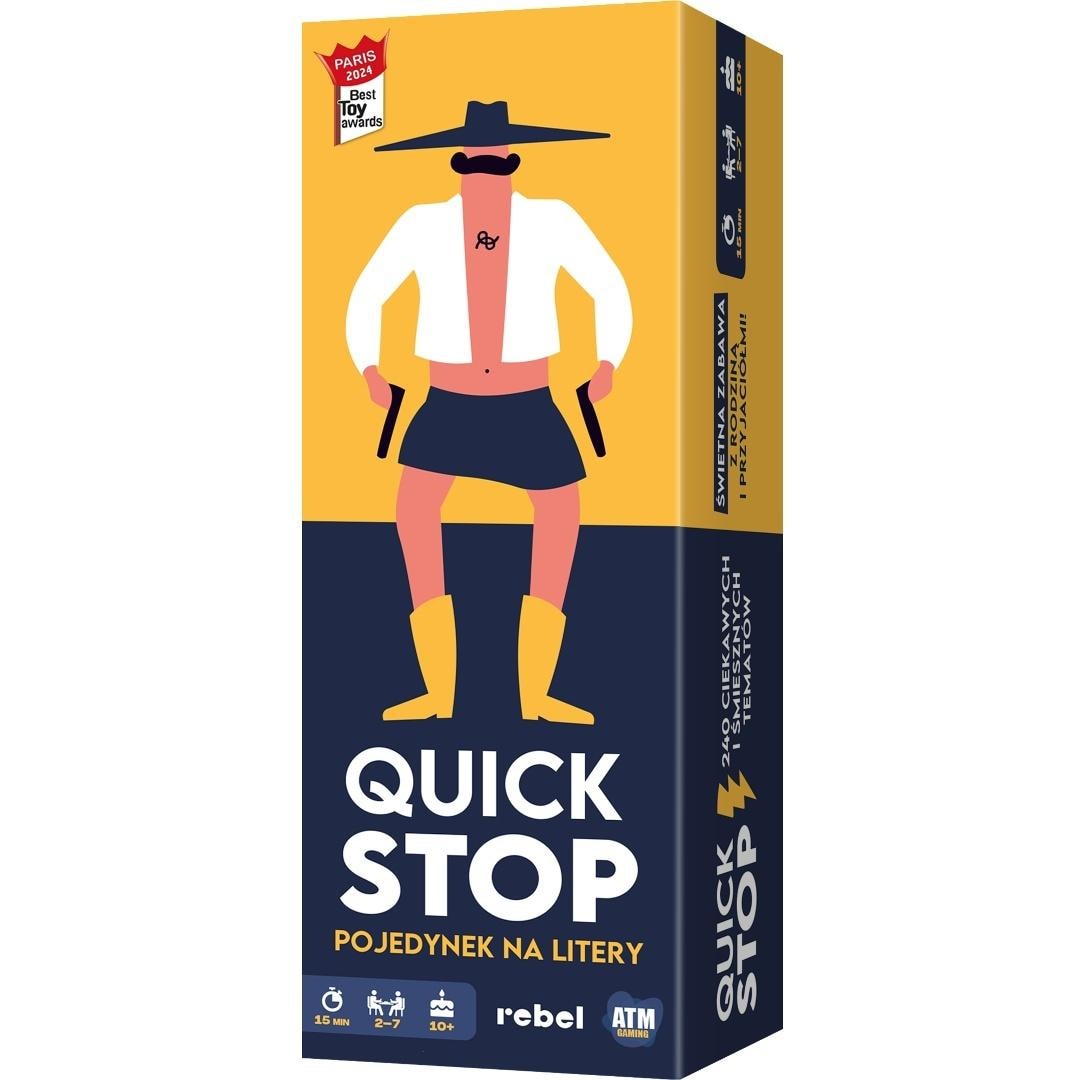 QuickStop - Party card game for reflexes and observation