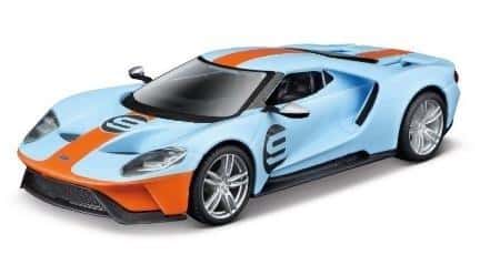BBURAGO Race 2019 Ford Gt Heritage 9 light blue 1:32