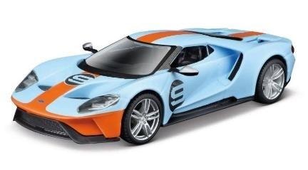 BBURAGO Race 2019 Ford Gt Heritage 9 light blue 1:32