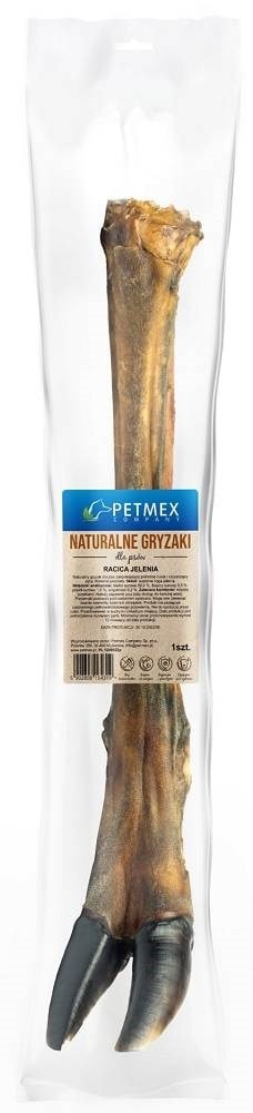 PETMEX Deer Hoof - Natural dog treat, for health and fun