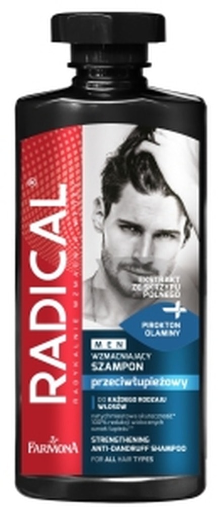 Radical Strengthening Shampoo for Men with Lupine - 400ml for strong hair