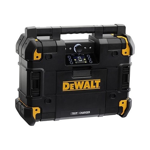 DeWalt Tstak Construction Radio - black, perfect for the construction site
