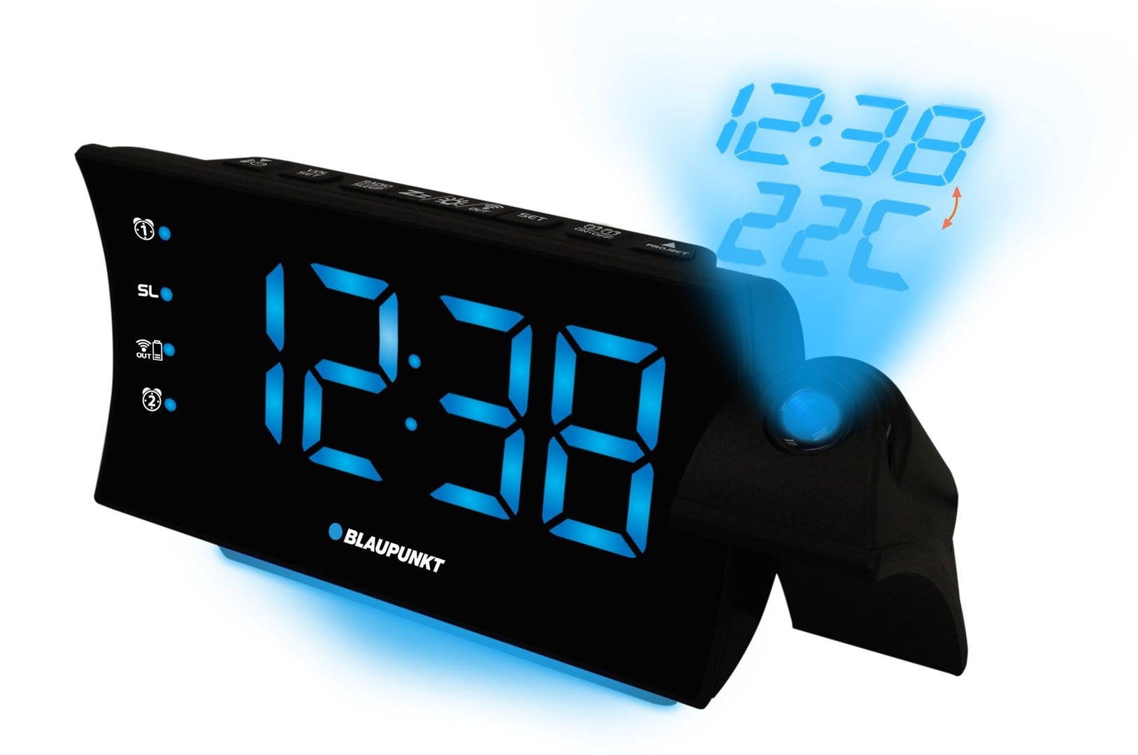 Blaupunkt CR81USB - Radio Alarm Clock with USB