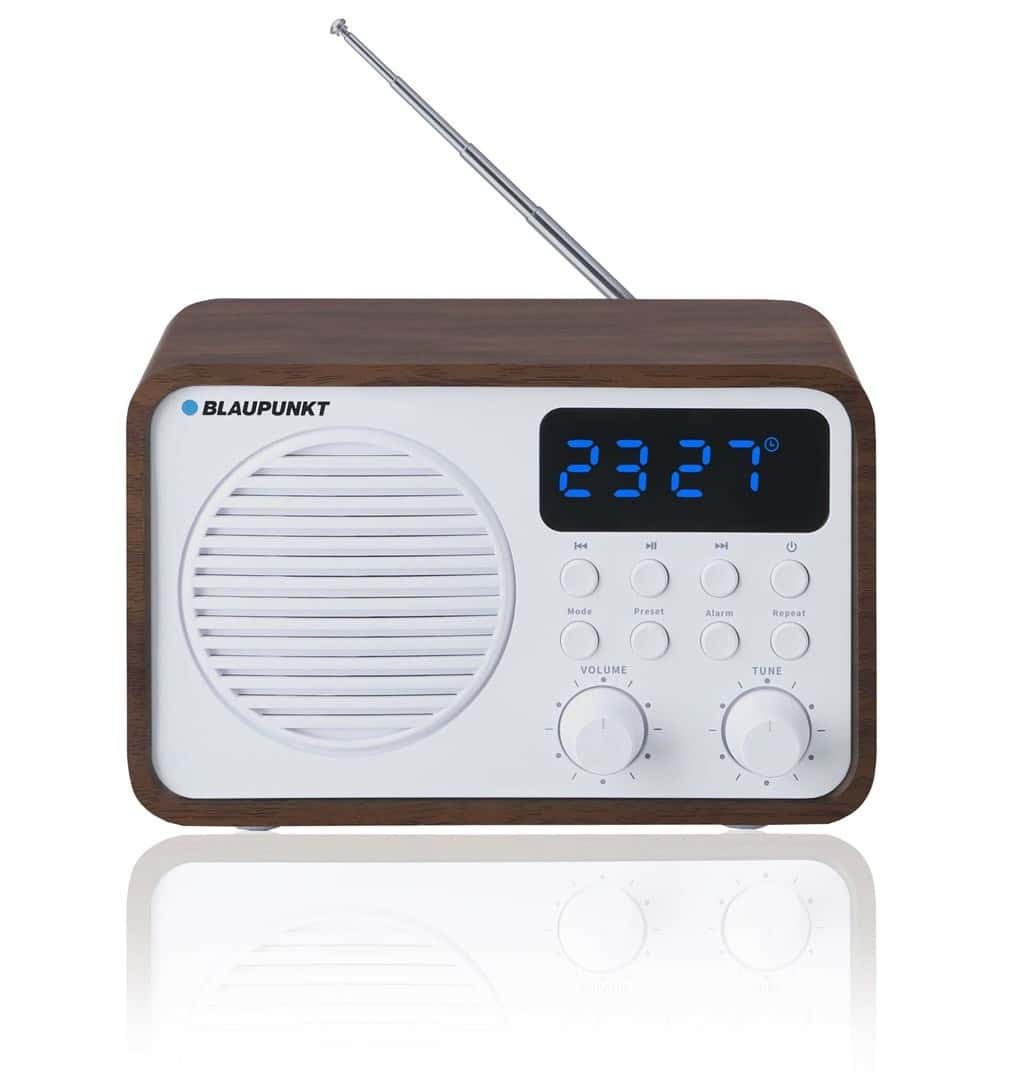 Blaupunkt PP7BT Brown - Portable radio perfect for home and garden