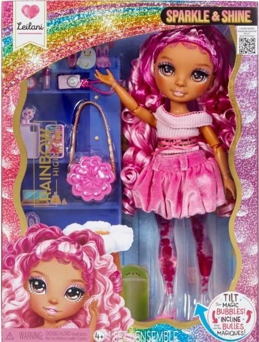 Rainbow High Sparkle & Shine - Pink doll for creative girls