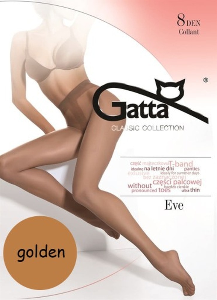 Eve Women's Tights 8 DEN Golden - perfect for summer