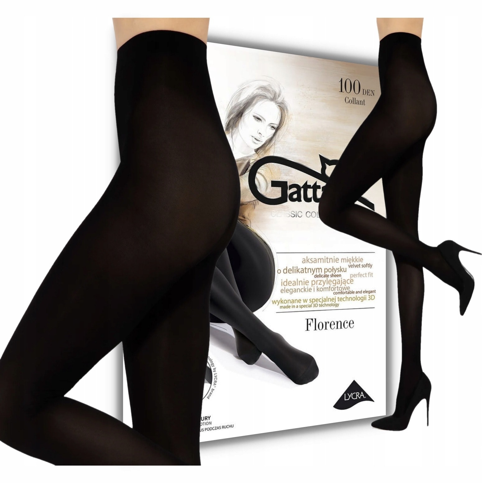 Gatta Gracia 20 DEN - Beige tights for every woman
