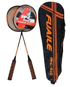 Badminton rackets in bag - set of 2 for everyone