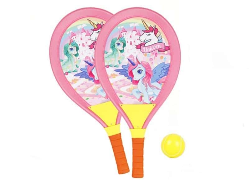 Sportox Kids - Tennis Racket Set with Ball and Shuttlecock for Kids