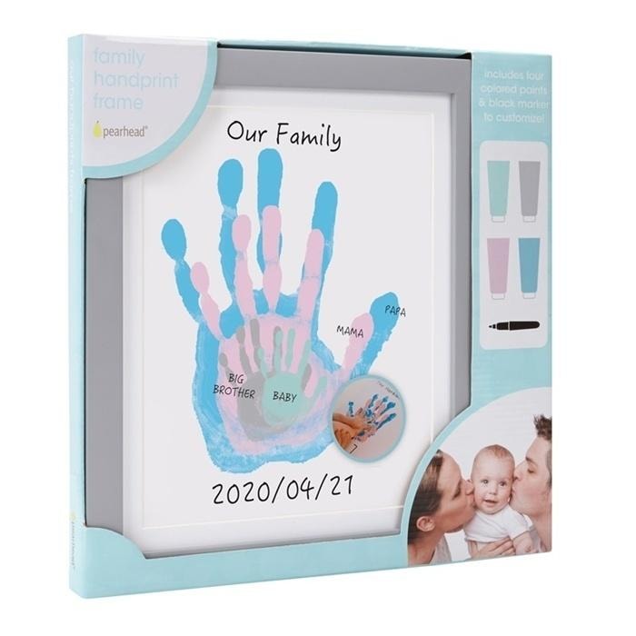 Pearhead Family Handprint Frame - Keepsake for Years