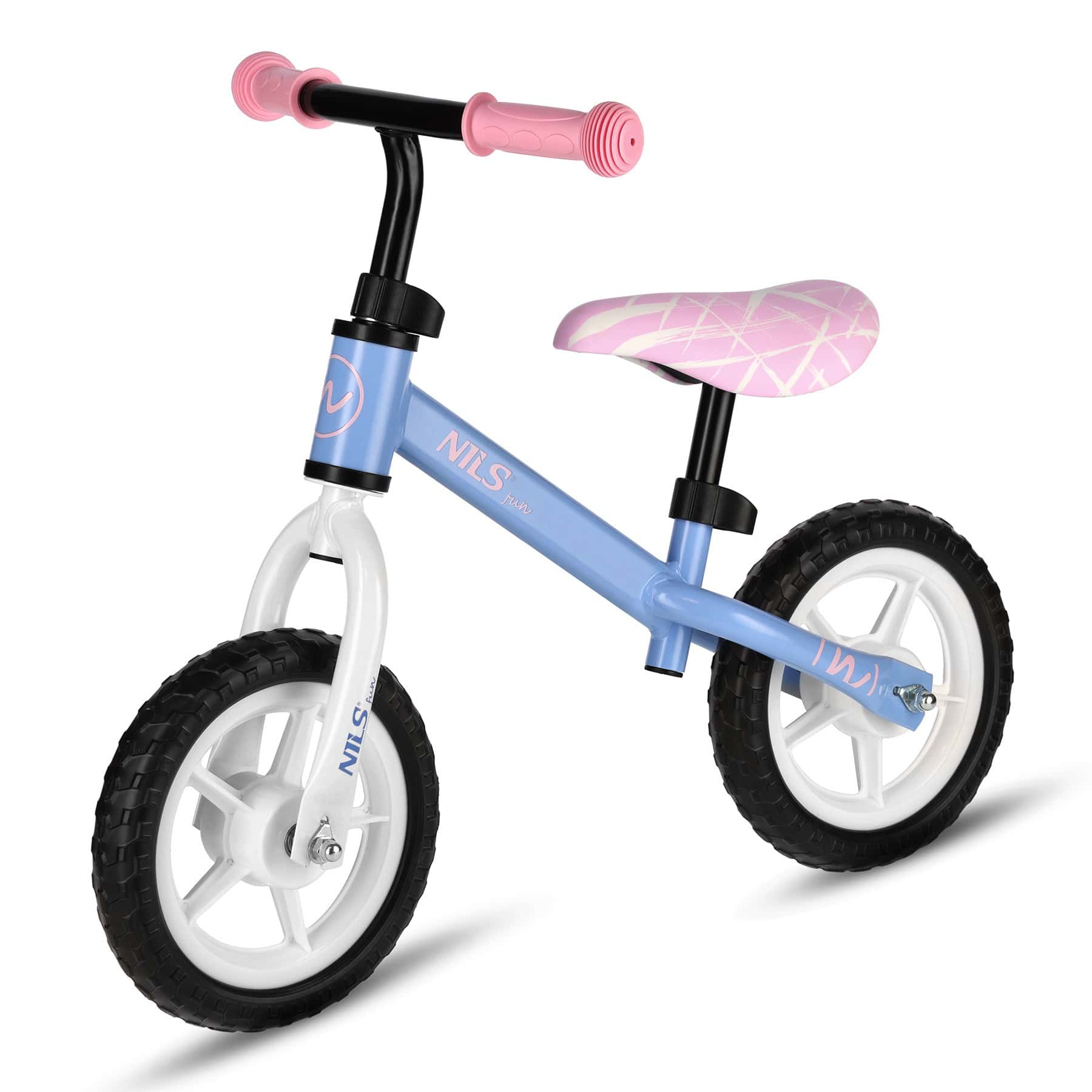 Nils Fun RB134 balance bike blue - perfect for the start