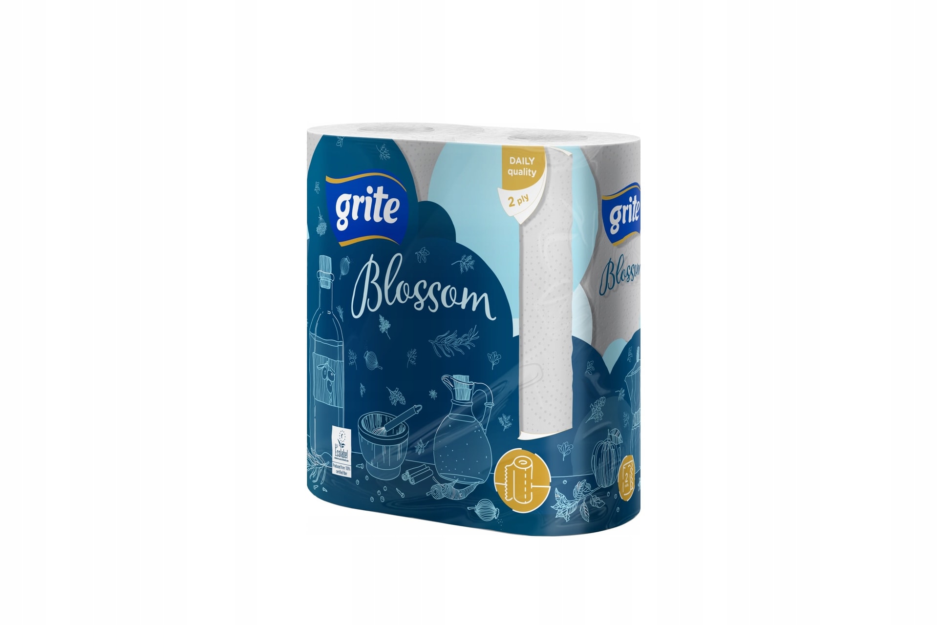GRITE Blossom - Paper Kitchen Towel 2 rolls