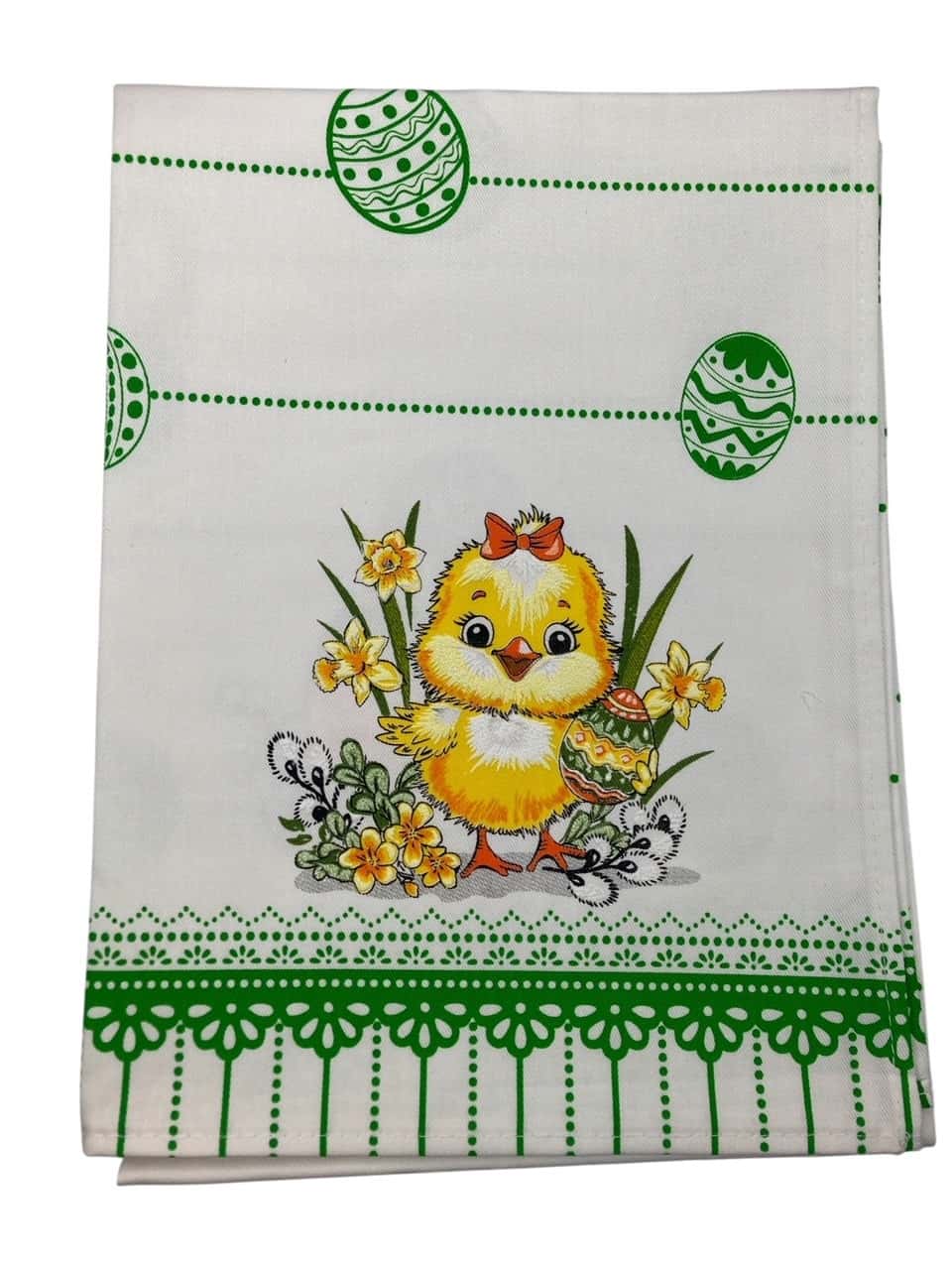 Easter kitchen towel green - spring accent in your kitchen