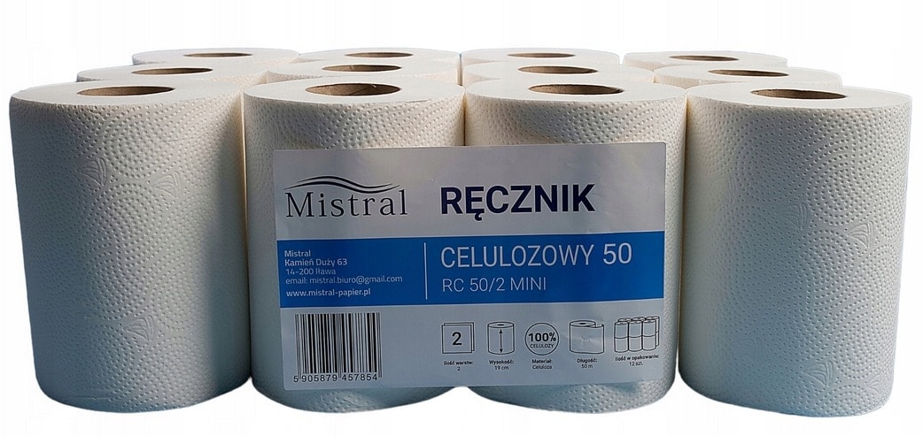 TGE Paper towel white ZZ - 2-ply, ideal for home and office