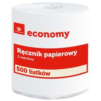 TGE/TOPS Paper towel - 1 roll, 500 sheets, ideal for home and office