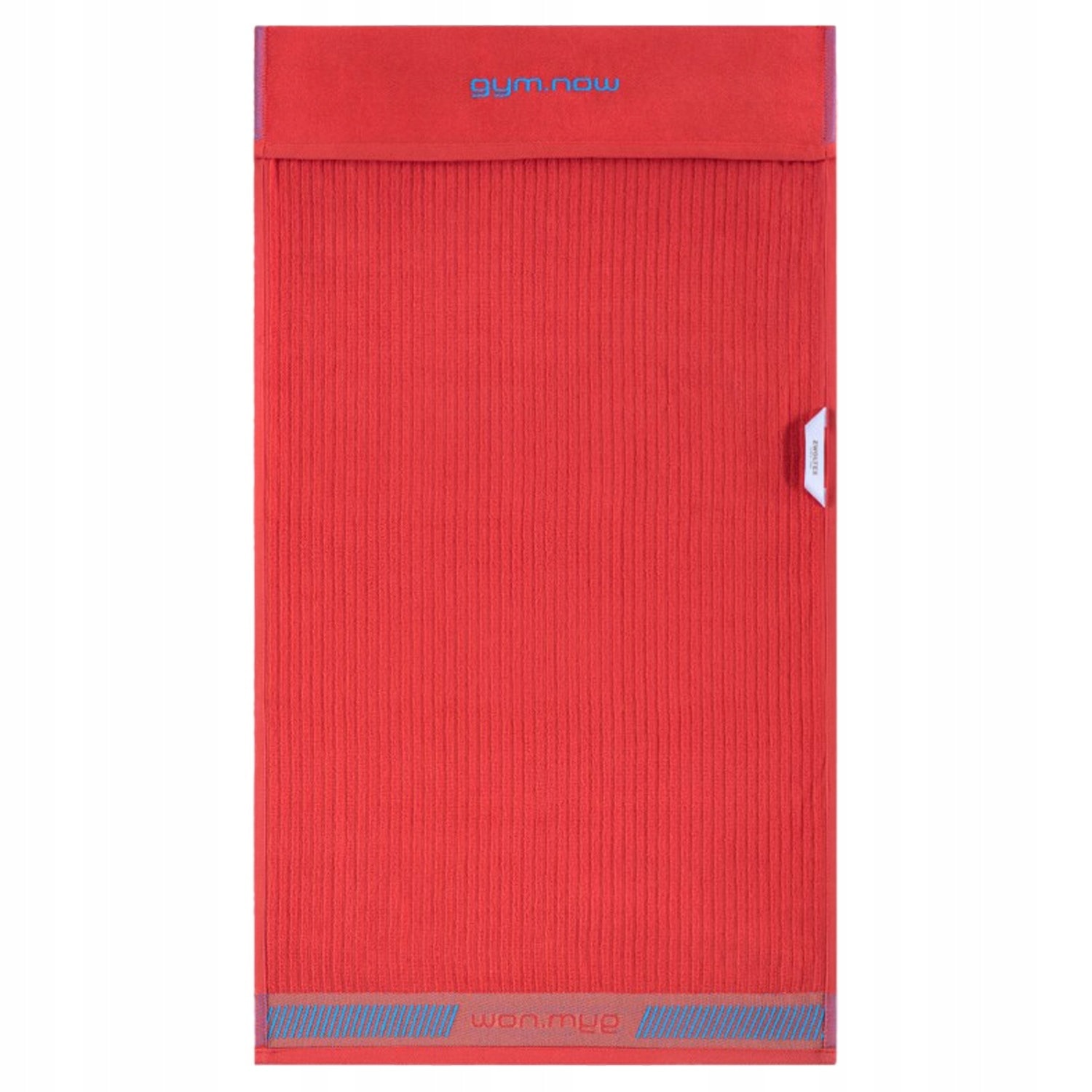 Quick-drying sports towel red - ideal for gym and swimming pool