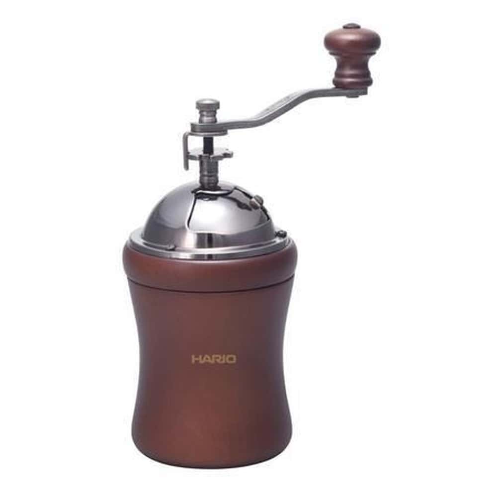 HARIO Coffee Grinder Coffee Mill Dome MCD-2 - manual burr dark brown