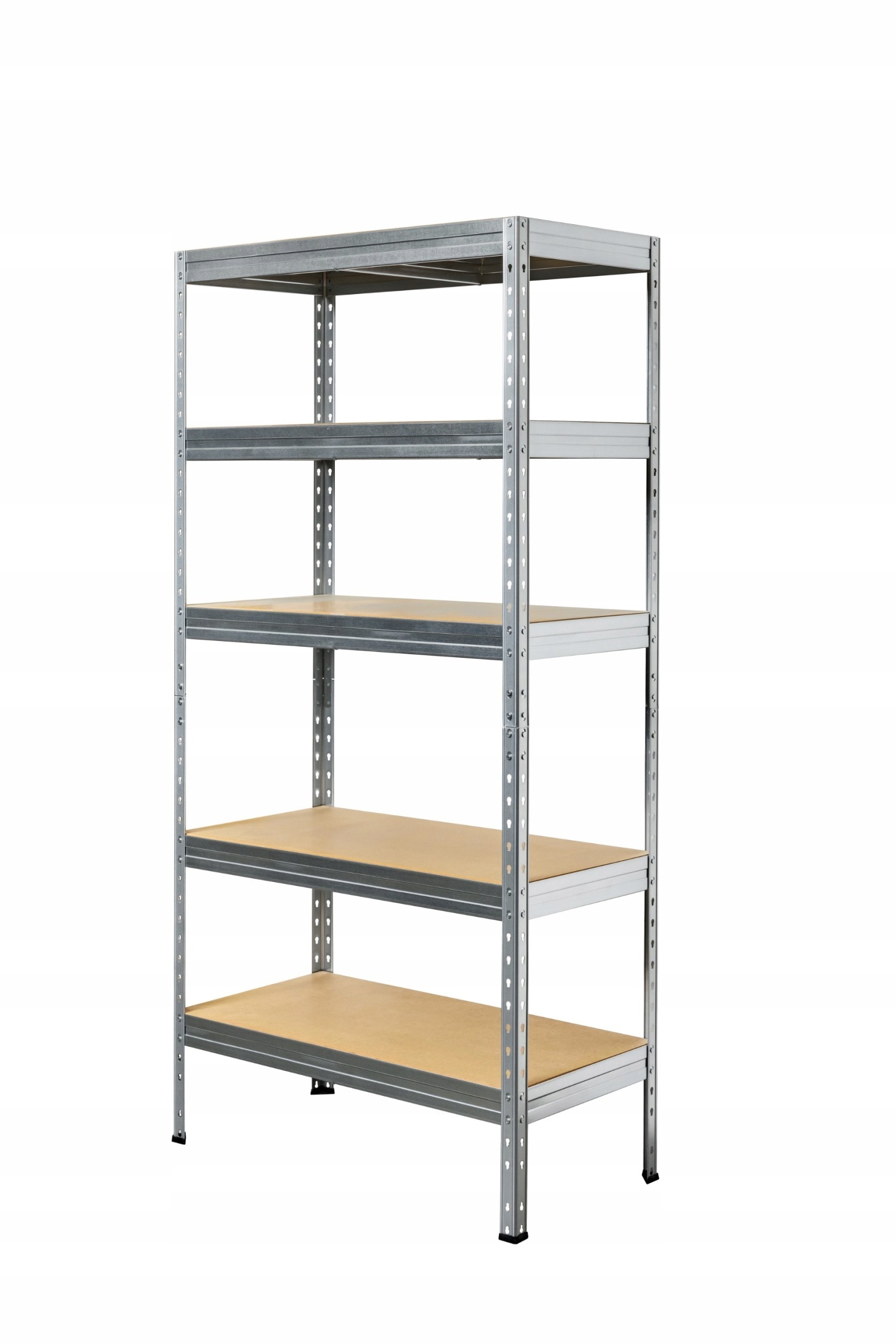Galvanized metal shelving unit - durable and versatile