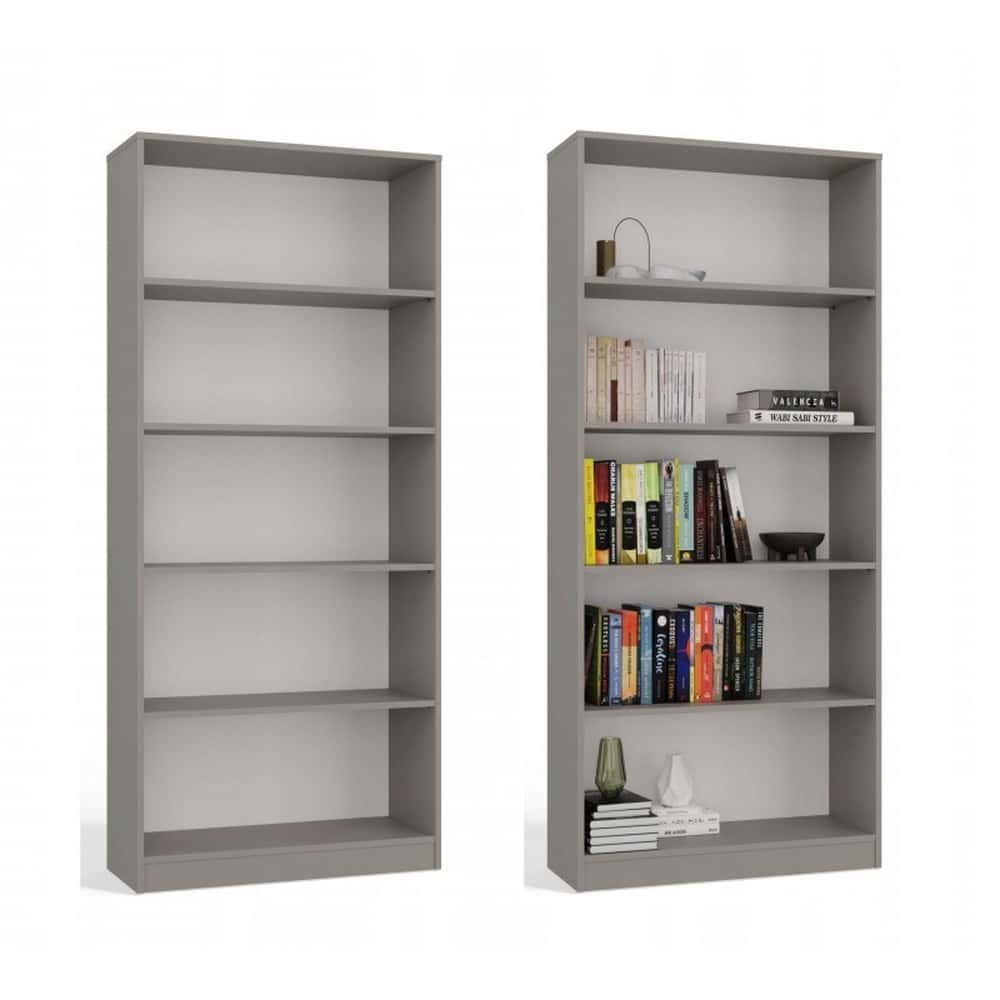 Bookcase 80 cm - clay color, ideal for the living room