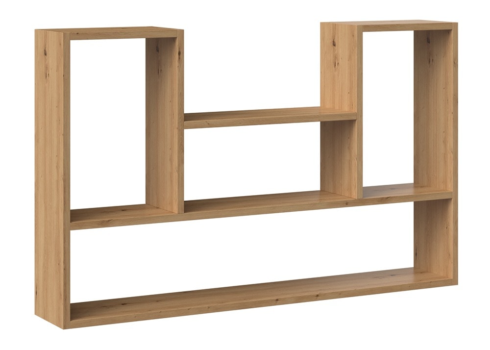 Bilbao Wall shelf 4P artisan - modern design and functionality