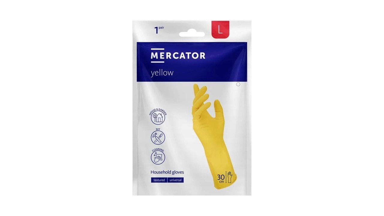 Mercator Household Gloves Size L - reliable hand protection