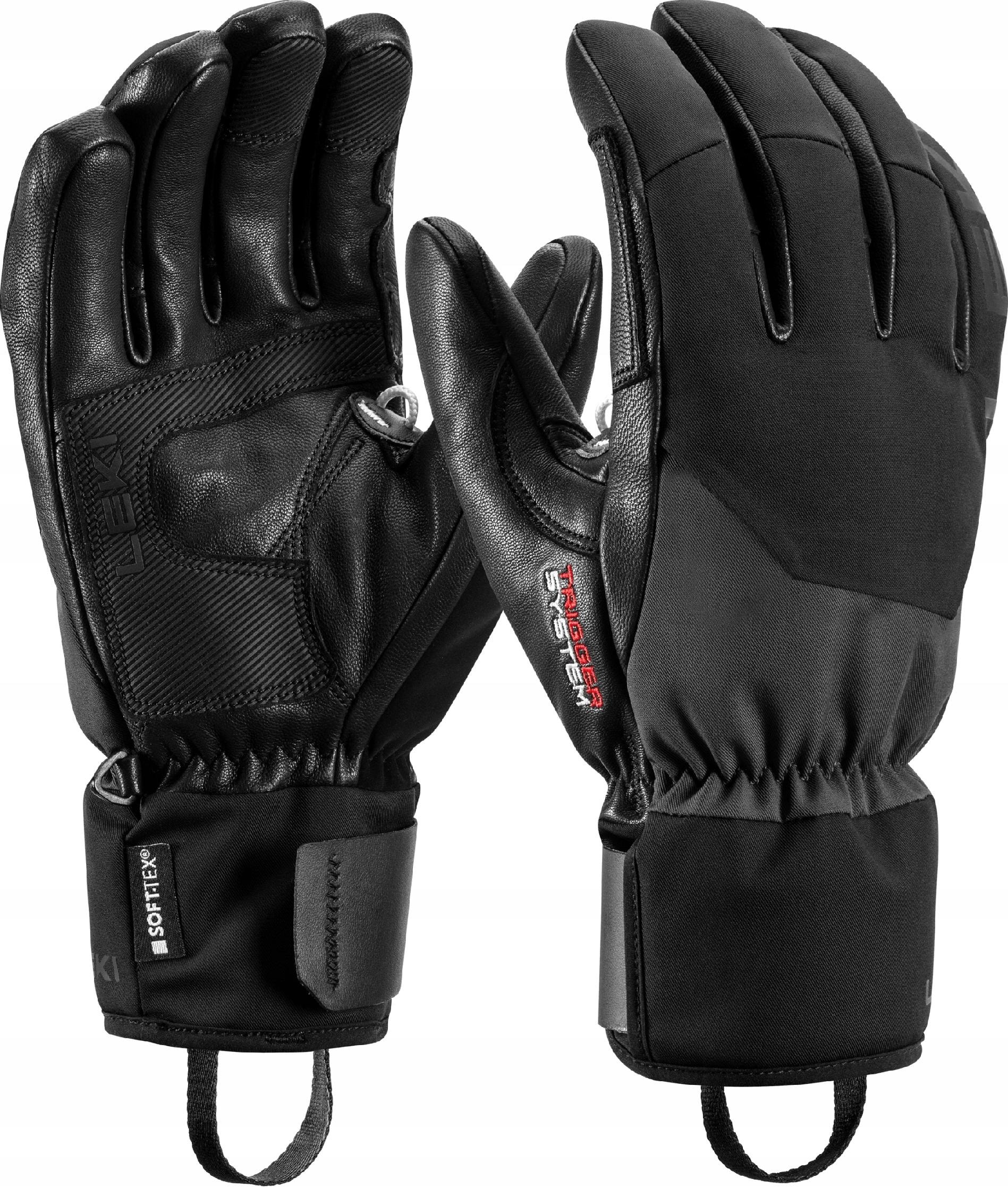 LEKI Ski Gloves Hevon Prime black size 8.5