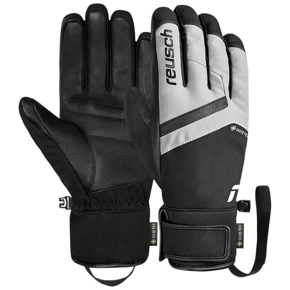 Reusch Booster GORE-TEX - Ski Gloves black and white - Comfort and protection on the slopes