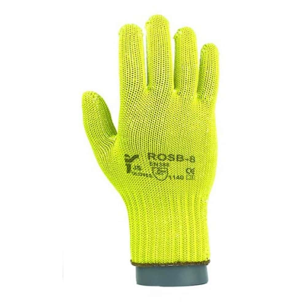 Knitted gloves Green.R9 PBS - ideal for manual work