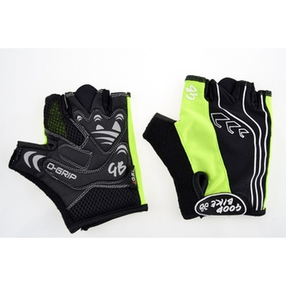D-grip cycling gloves size M lemon - comfort and style