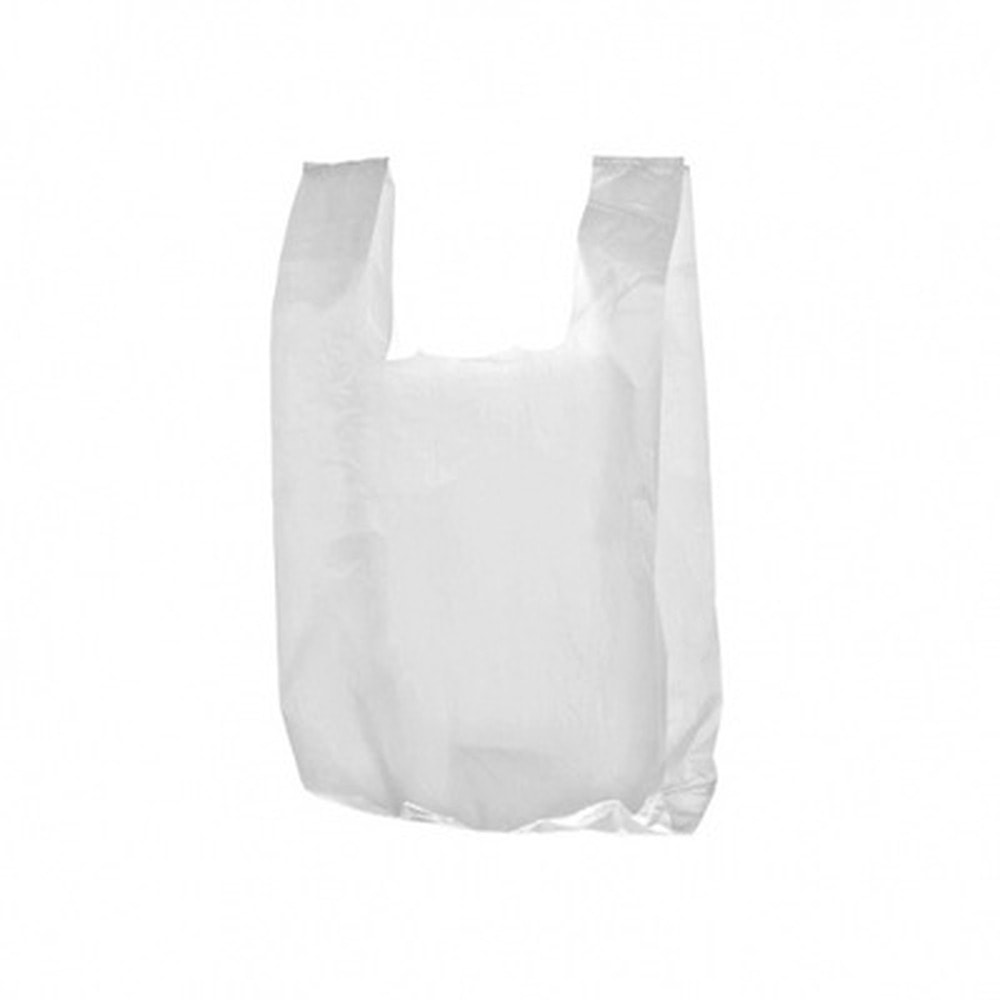 HDPE EKO Shopping bags white - 50 pieces