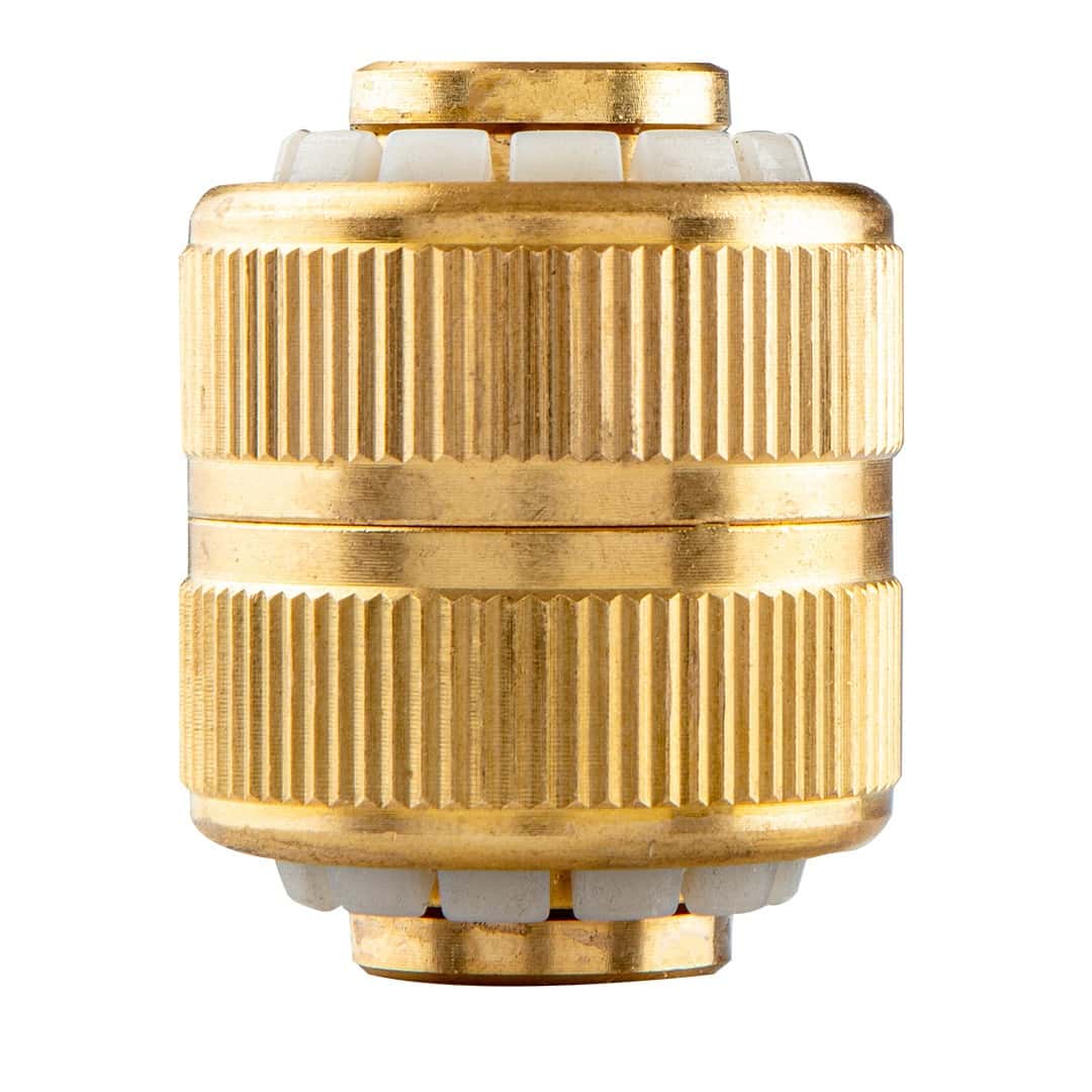 NEO Brass Hose Repair Connector 3/4" - quick fix in the garden
