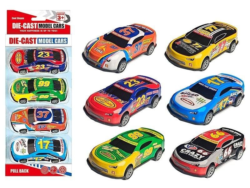 ADAR Toy Cars - Metal - 4 pcs MIX - perfect as a gift