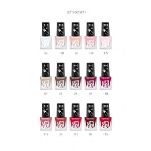 Revers Nail Polish Set Lets Go Set 1 Red-Pink