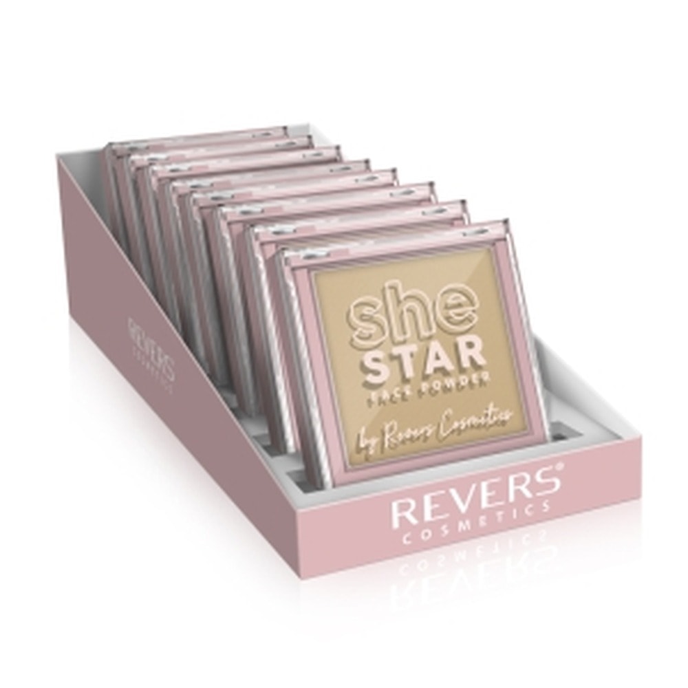 Revers Powder Set She Star Mix A8 - Perfect for Makeup