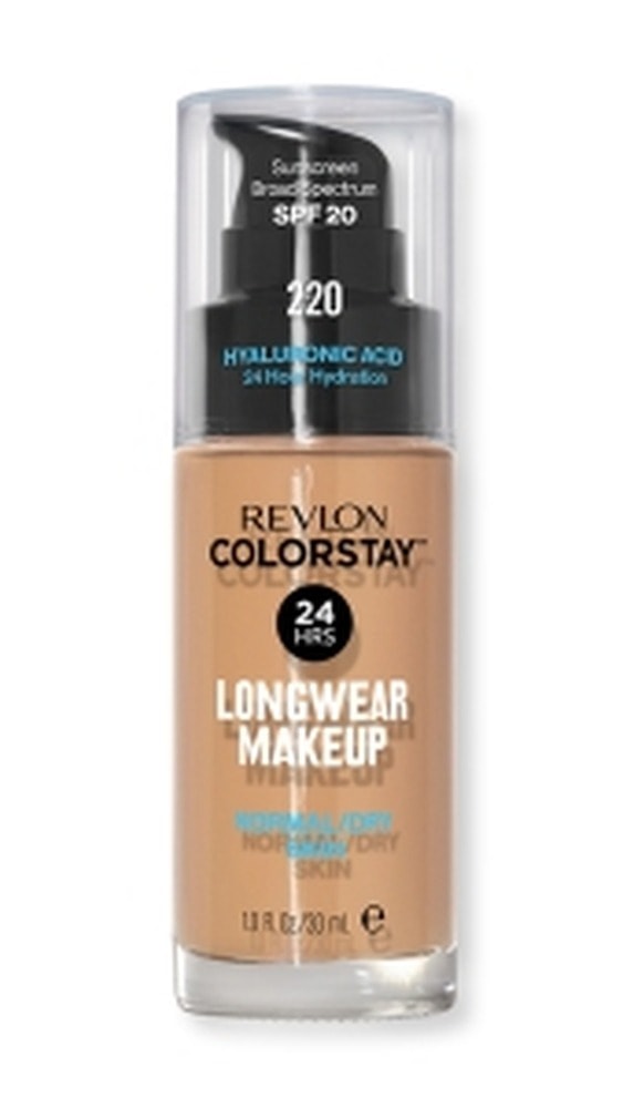 Revlon Colorstay - Foundation for Dry and Normal Skin 220 Sand Beige - Perfect Look All Day Long