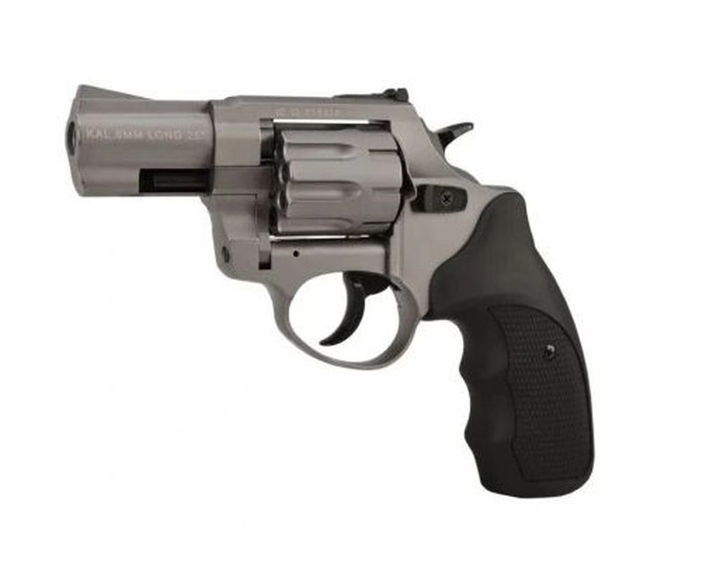 Zoraki R1-K6L BAS - Blank Alarm Revolver, Titanium