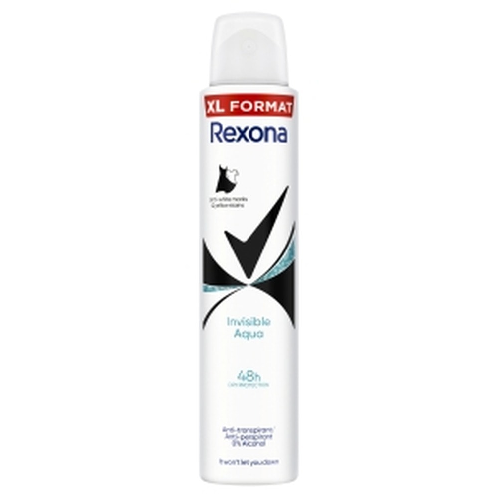 Rexona Invisible Aqua - Deodorant spray 200 ml for long-lasting freshness