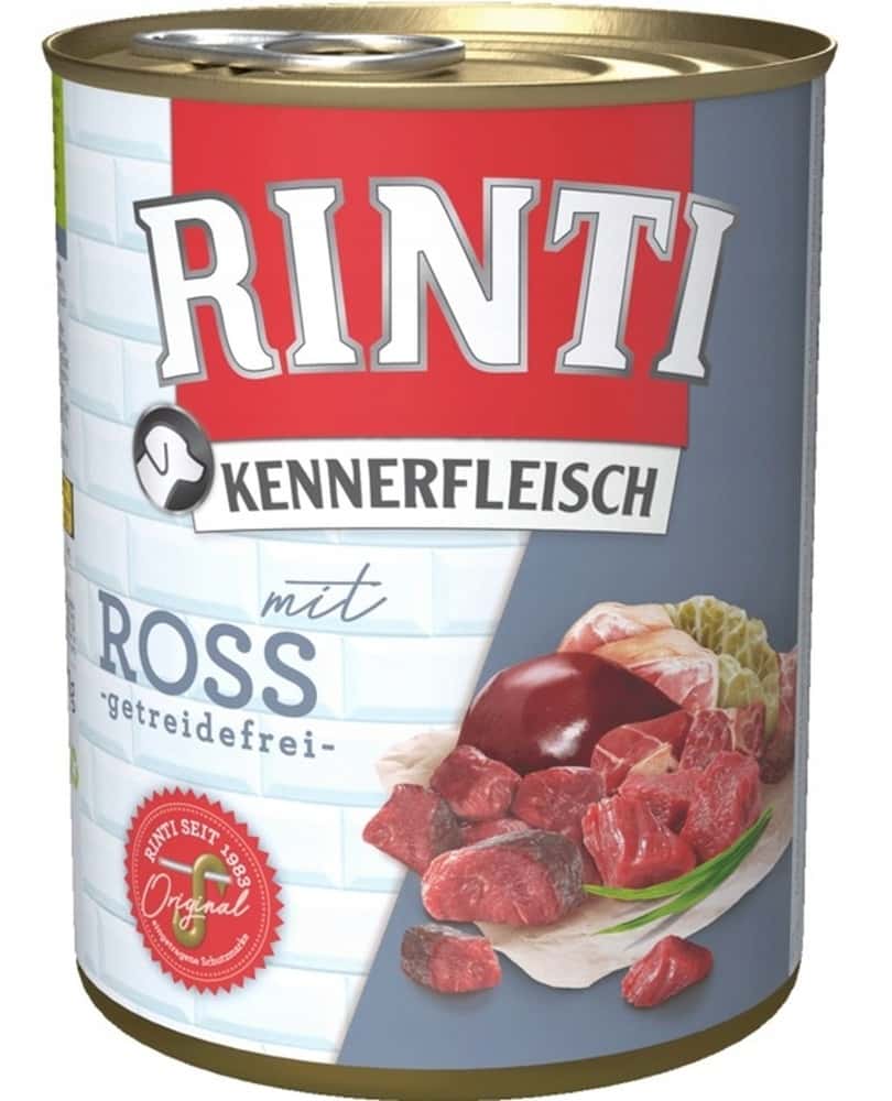 Rinti Kennerfleisch horse meat - complete food for your dog