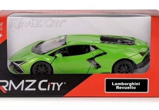 RMZ 5 Lamborghini Revuelto 2024 green - collector's model with hologram