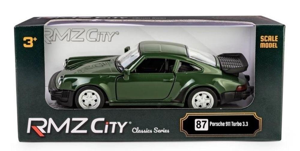 RMZ Porsche 930 Turbo dark green - collector's model car